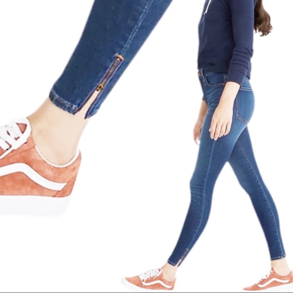 Madewell Women's Skinny Jeans - Blue - Picture 2 of 13